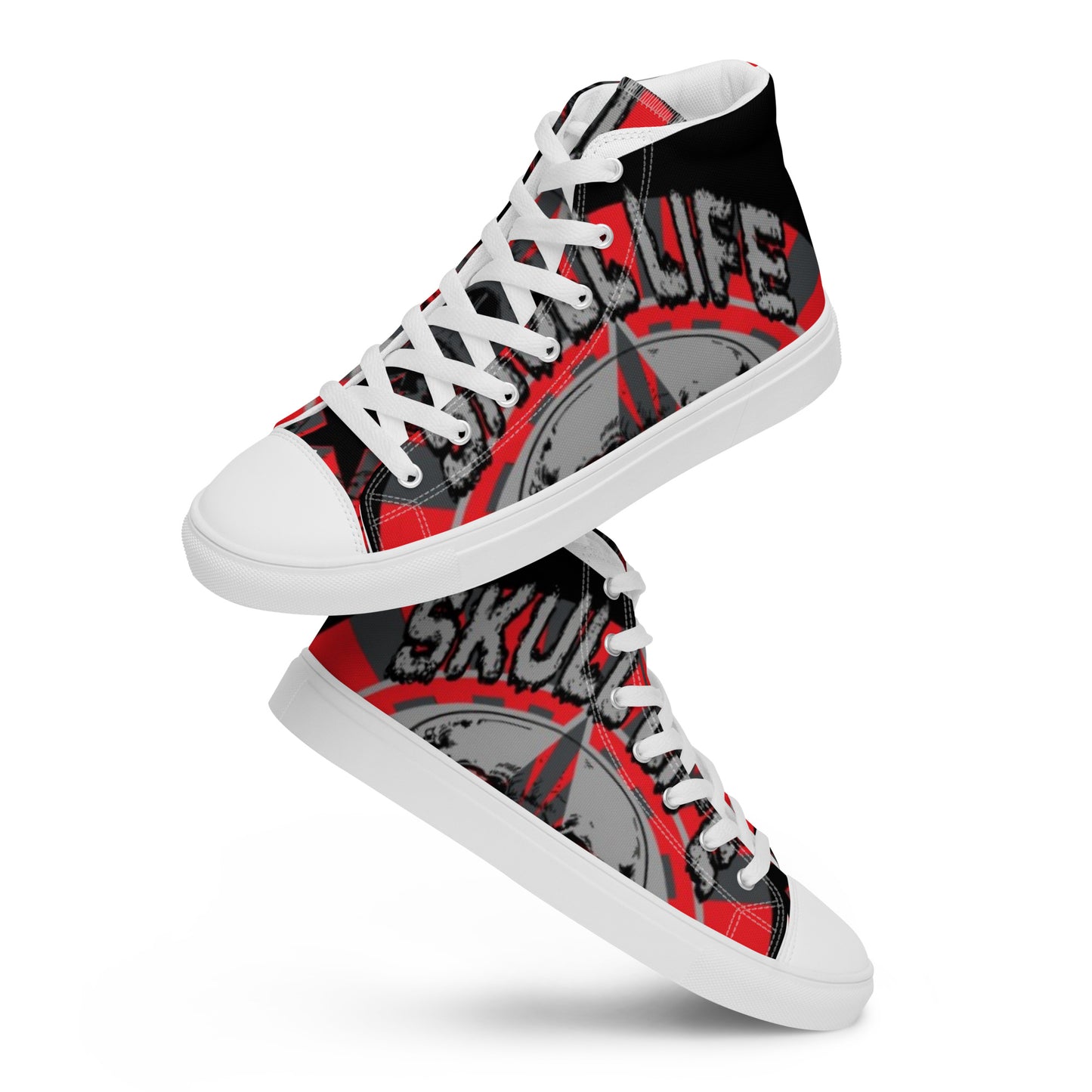 Circle skull men's shoes