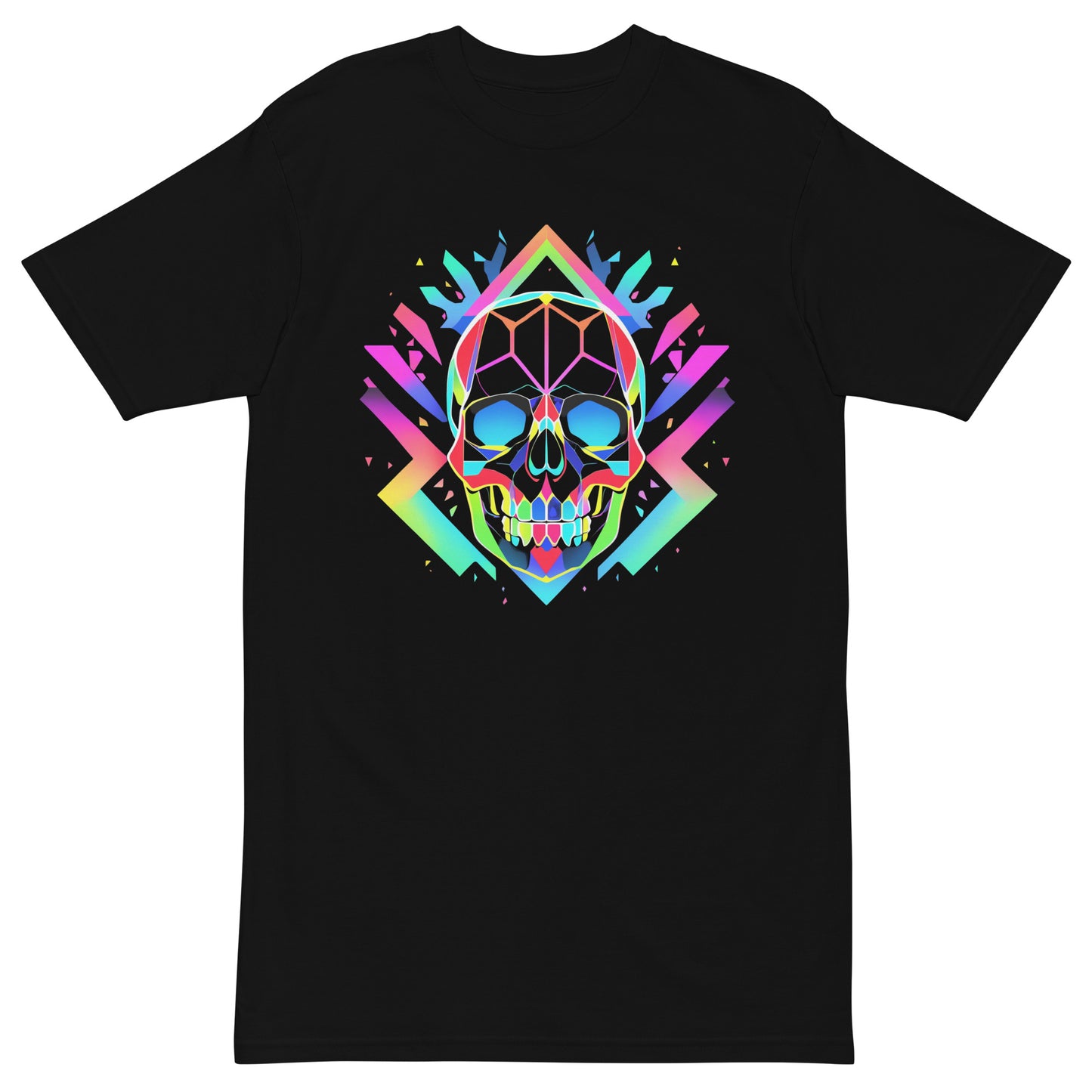 Futuristic skull