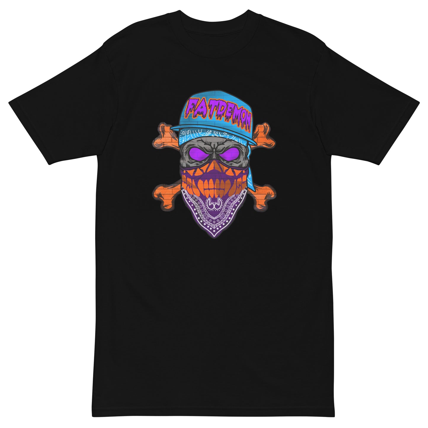 Masked'up skull.