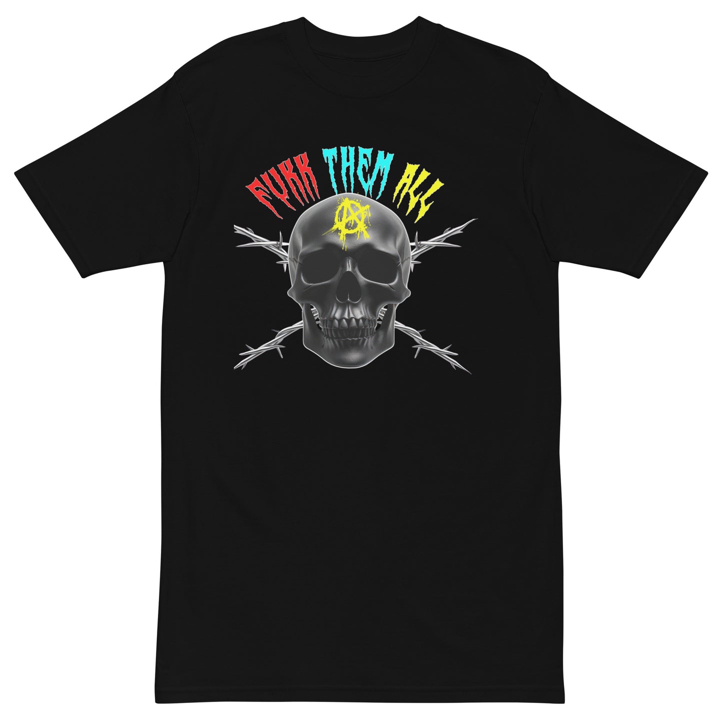Fukk them all/ with back design