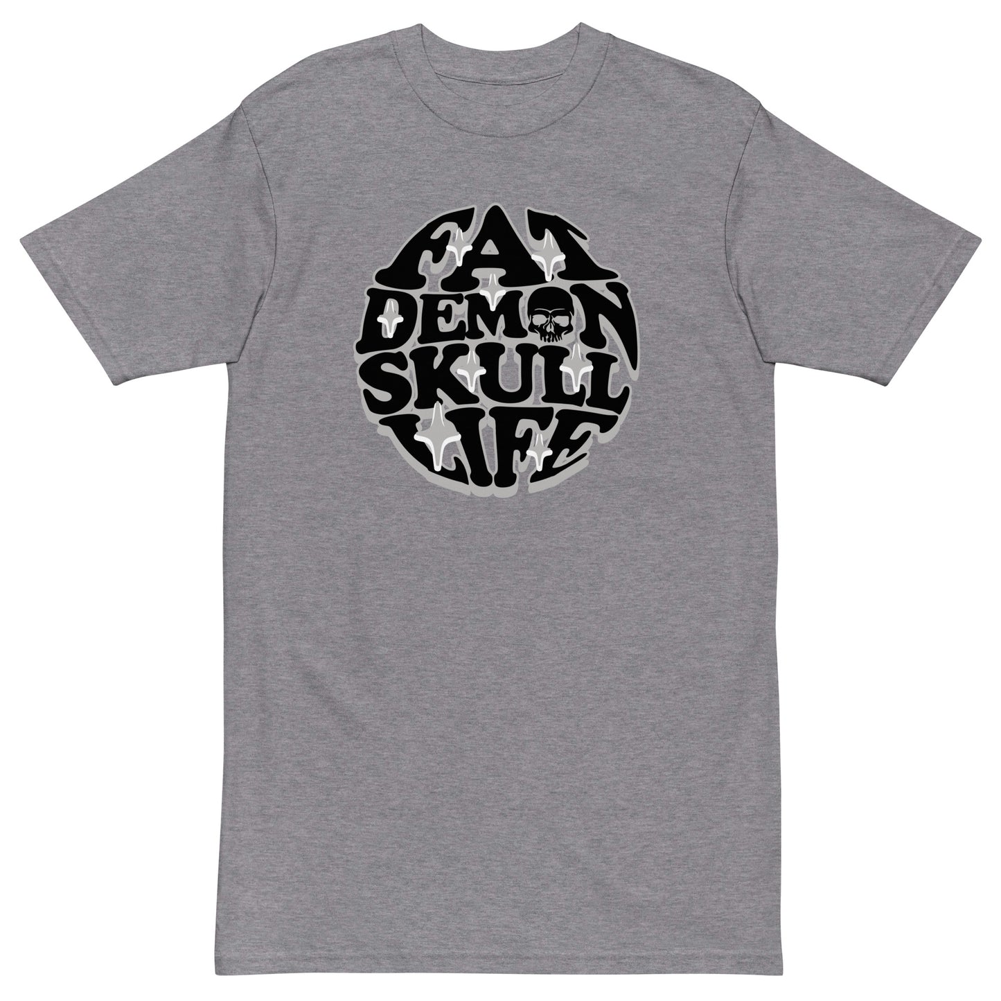 Fat demon skull life world design