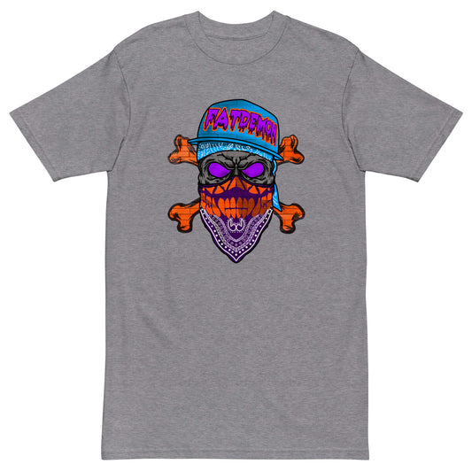 Masked'up skull.